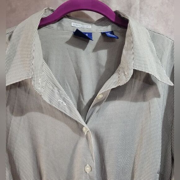 DCC Black and White Checkered Button Up Shirt - Picture 5 of 10